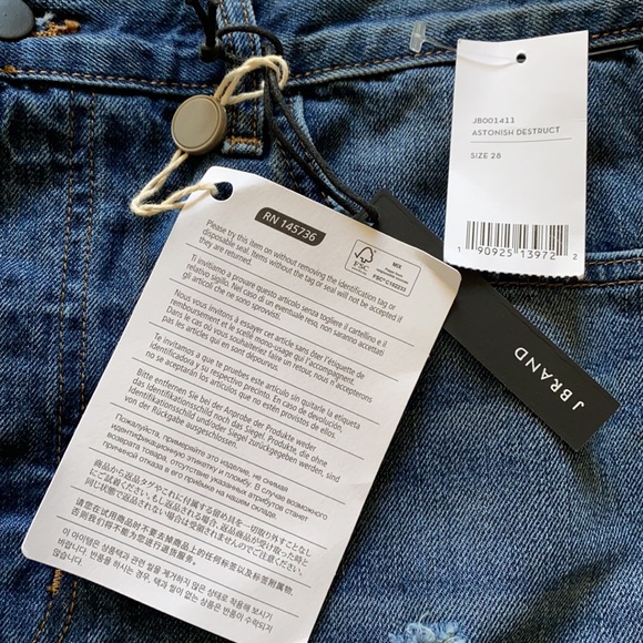 J Brand Bonny Mid Rise Denim Skirt Size 28 - Picture 3 of 13